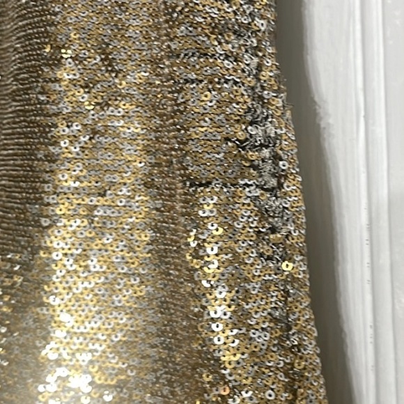 CREWCUTS Holy Grail Tie Shoulder Sequin Dress New Years Dress - Picture 3 of 3
